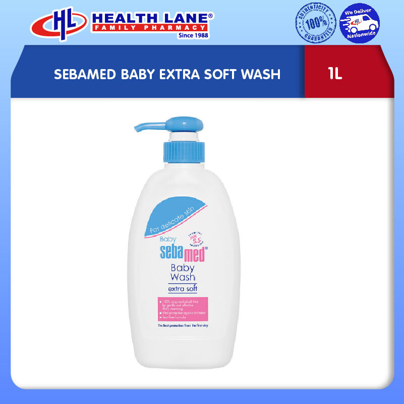 SEBAMED BABY EXTRA SOFT WASH (1L)